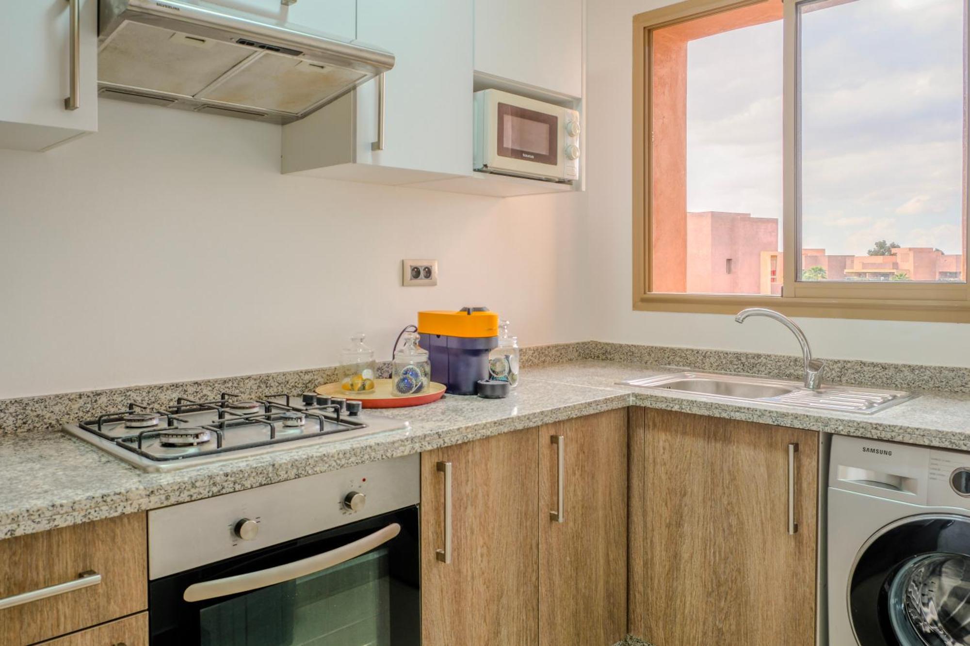 Luxury 2bd In Prestigia Jade With Pool And Golf View * Marrakesh