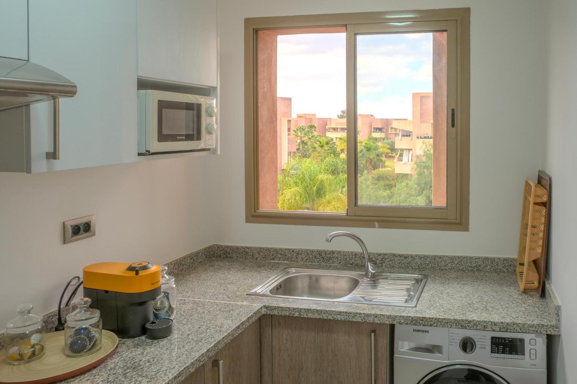 Luxury 2bd In Prestigia Jade With Pool And Golf View Appartement Marrakesh