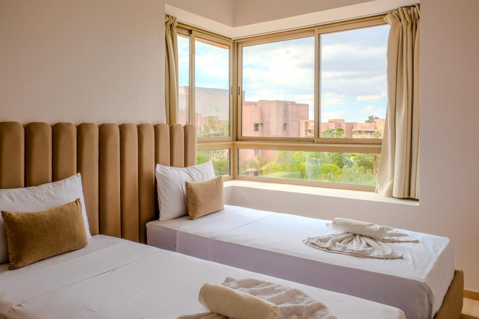 Appartement Luxury 2bd In Prestigia Jade With Pool And Golf View Marrakesh