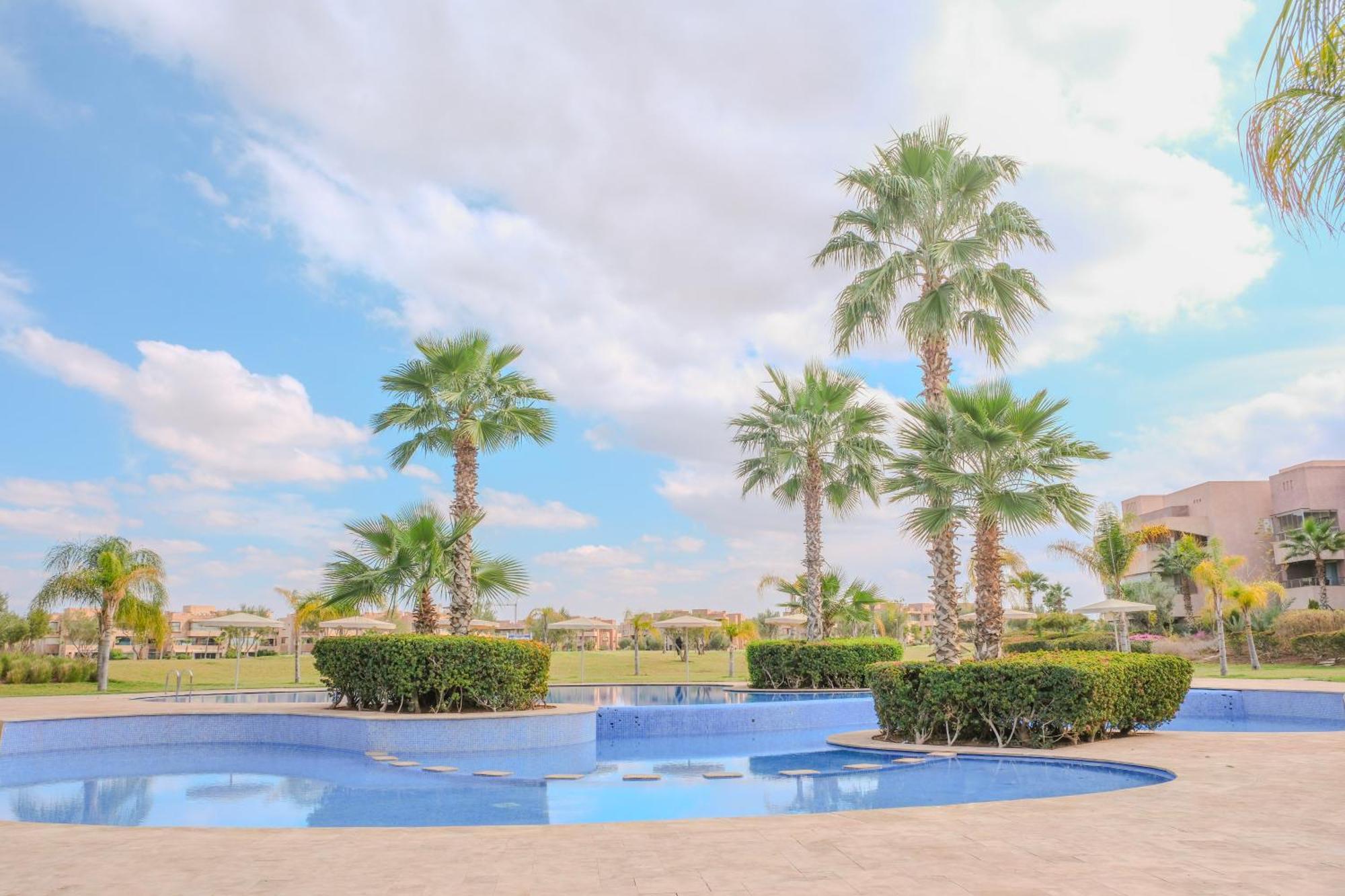 Luxury 2bd In Prestigia Jade With Pool And Golf View Marrakesch